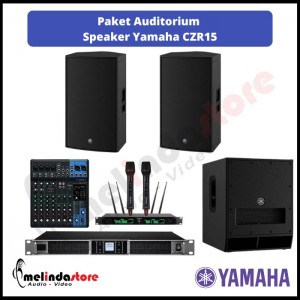 Paket Auditorium Speaker Pasif Yamaha CZR 15 | 2 Speaker 1 Subwoofer